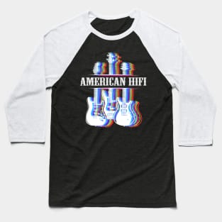 AMERICAN HIFI BAND Baseball T-Shirt